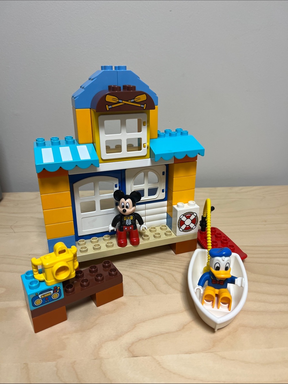 LEGO DUPLO Mickey and Friends Beach House - Toddler Toy